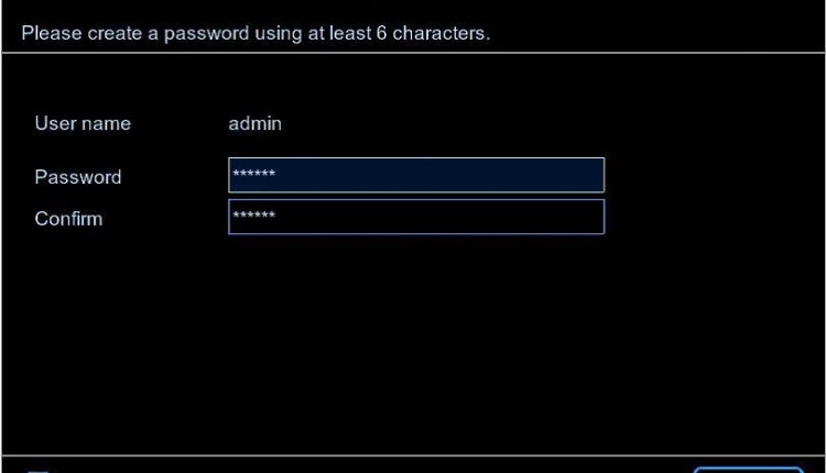 Default Password NVR - IPCAMERA