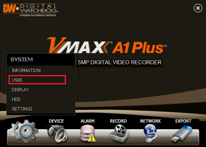 DW VMAX DVR Setup Guide