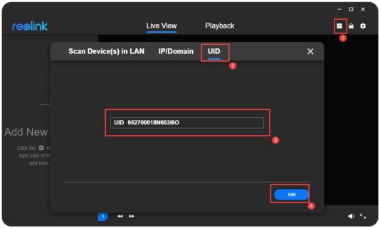 Reolink Client setup and user guide