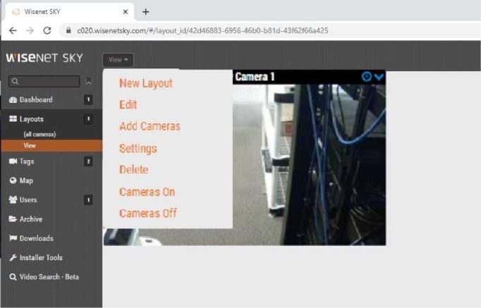 Wisenet SKY Cloud VMS User Manual 12 Picture 12 682w437h
