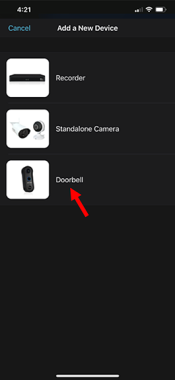 Night Owl Protect App iOS Guide 127 Adding_Doorbell_04.png