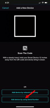 Night Owl Protect App iOS Guide 129 Serial_Number_Add_Standalone_Camera_01.png