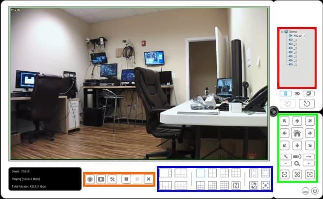 Windows Surveillance IP Camera Software