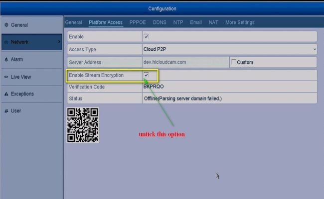 Annke Vision Setup and User Guide 62 disable_encryption.jpg