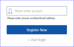 Register a new account