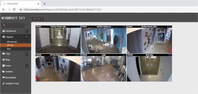 Wisenet SKY Cloud VMS User Manual 16 Picture 16 682w323h