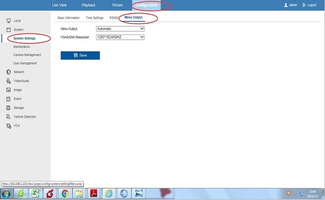 Annke Vision Setup and User Guide 75 HK_change_display_resolution_configuration.jpg