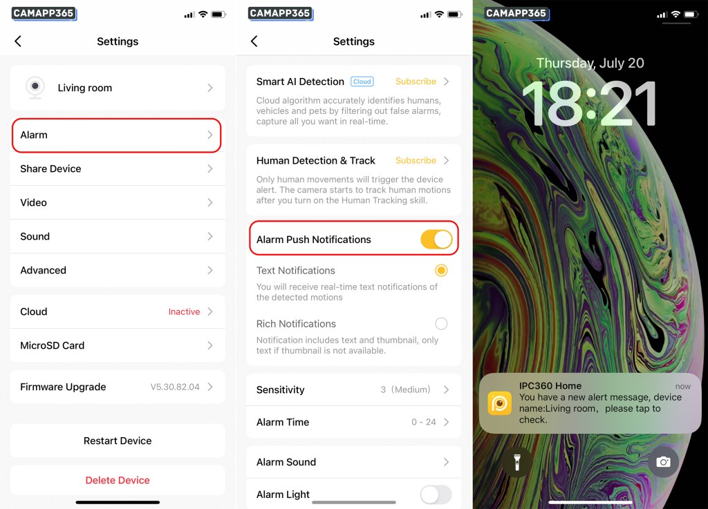 IPC360 Home Camera Ultimate Guide 17 Motion Detection Settings