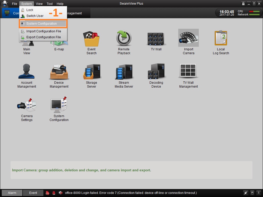 SwannView Plus app download and access 10 https://www.dropbox.com/s/5wyllniehkruh4h/SVPPC_System_SystemConfiguration.jpg?dl=1