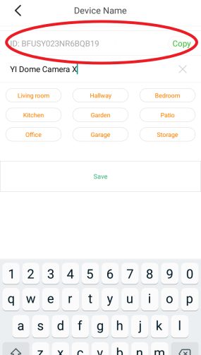 YI Home camera Troubleshooting and FAQ 5 CameraDID.png