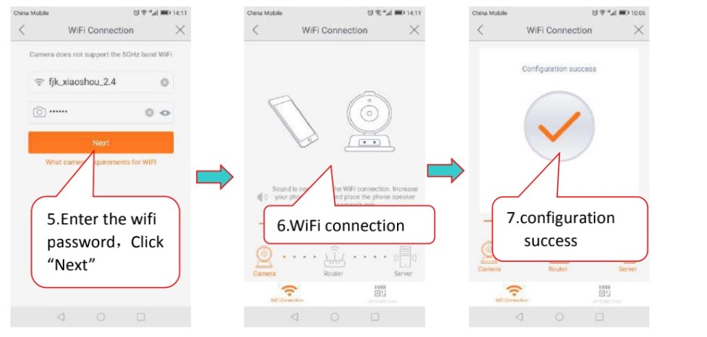 Ebitcam Setup And User Guide 13 Wi-Fi connection
