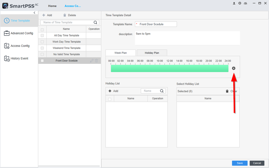 Dahua SmartPSS AC Complete User Guide 13 How to create Time Templates and Holiday Schedules on SmartPSS-AC-5.png