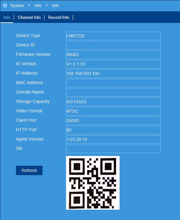 FLIR Client 12 Software setup guide 2 System Info