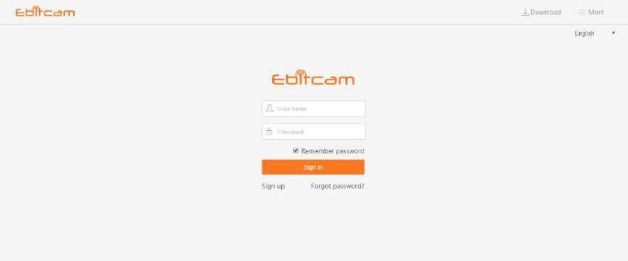 Ebitcam Setup And User Guide