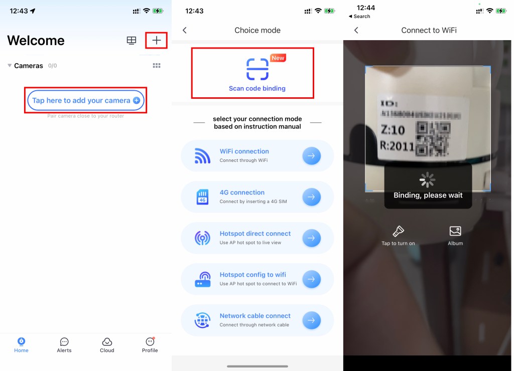 Add camera - yi iot