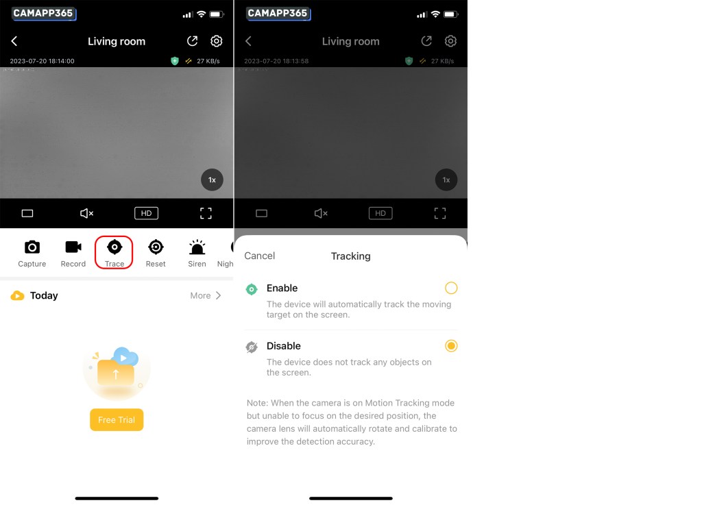 IPC360 Home Camera Ultimate Guide 23 Motion Tracking Settings