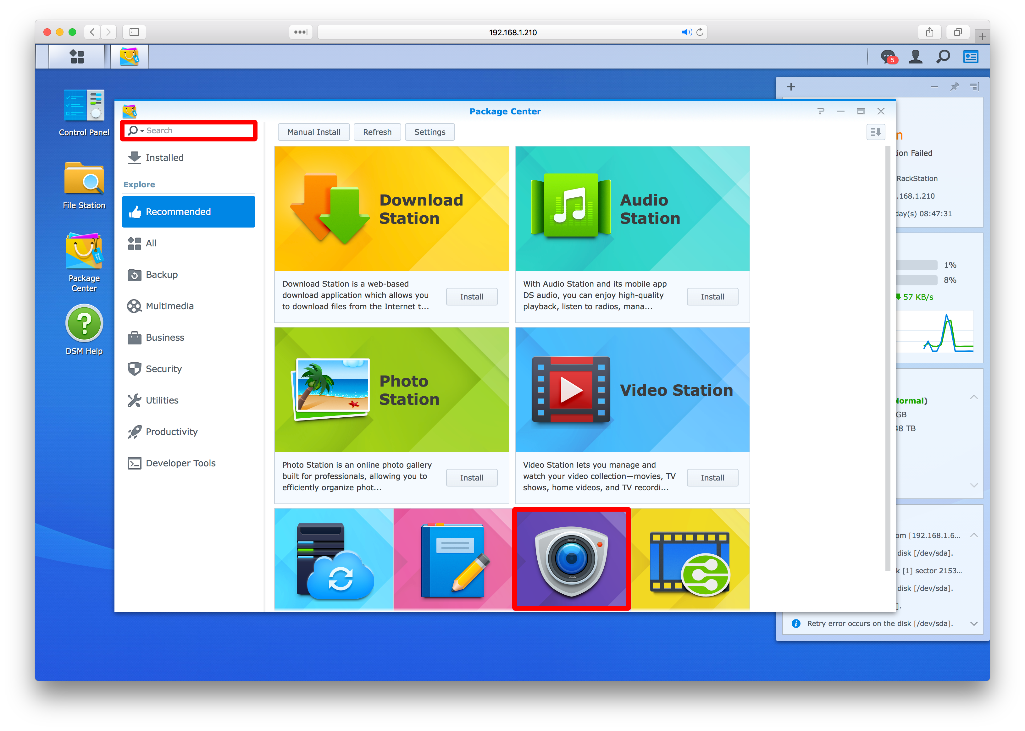 How To Install Synology Surveillance Station 4 surveillance station.png