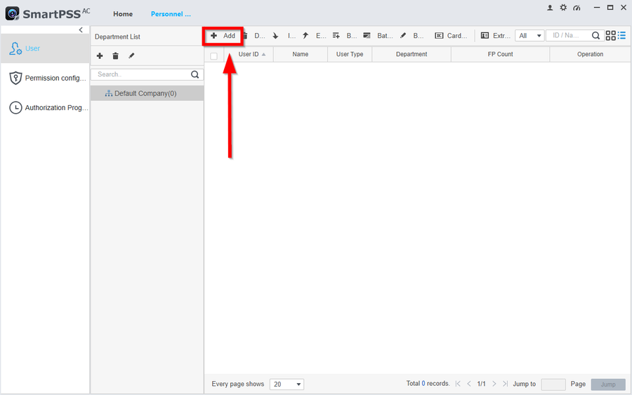 Dahua SmartPSS AC Complete User Guide 20 How to Add Users With Pins Cards and Fingerprints to SMARTPSS AC-2.png