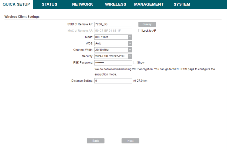 How to Configure Pharos Device 32 https://www.tp-link.com/us/configuration-guides/quick_start_guide_cpe_and_wbs_/quick_start_guide_cpe_and_wbs_-web-resources/image/configure_client41.png