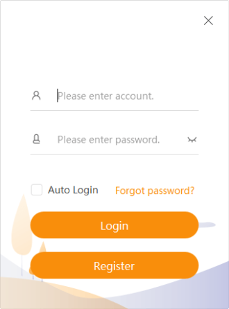 Imou Life App Setup and User Guide 6 Login screen of the Imou CMS