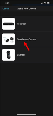 Night Owl Protect App iOS Guide 53 Add_Standalone_Camera_01.png