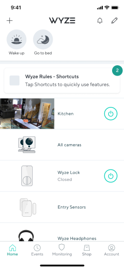 Wyze App Setup Guide 4 Wyze_App_Home_Screen.png