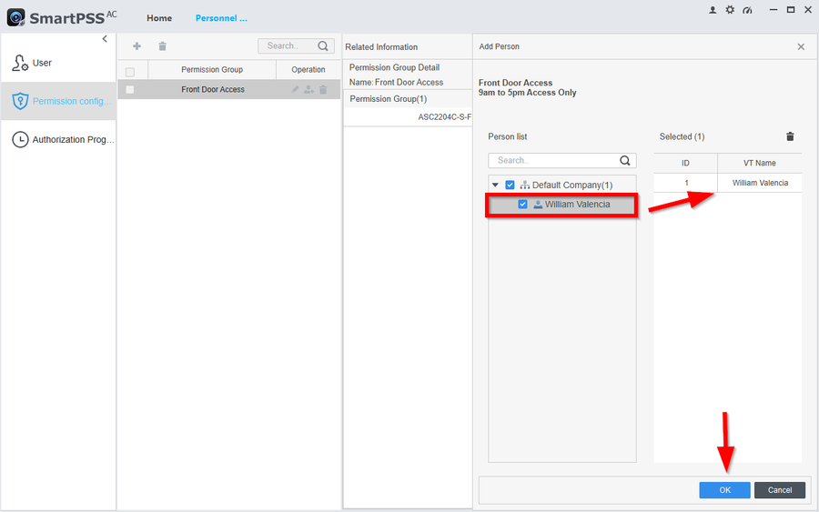 Dahua SmartPSS AC Complete User Guide 46 How to Create a Permission Group on SmartPSS-AC-6.png