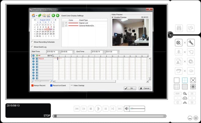 Zavio Windows NVR Surveillance Software