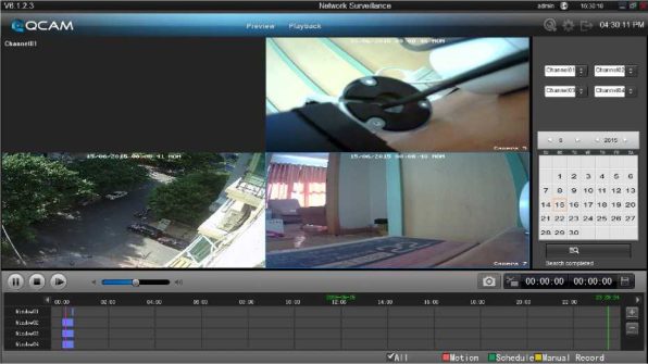 Qcam SmartClient Player User Guide 4 Picture box 6 596w335h
