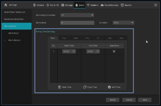 How to connect alarm device to VIGI NVR