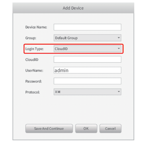 add the dvr system to the client 4