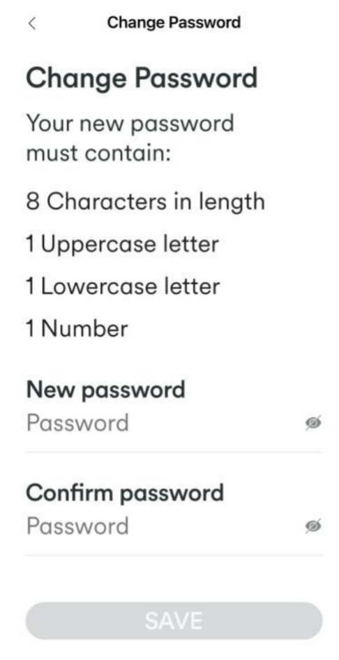 Vivint Smart Home App The Complete Guide 35 change password 486w945h