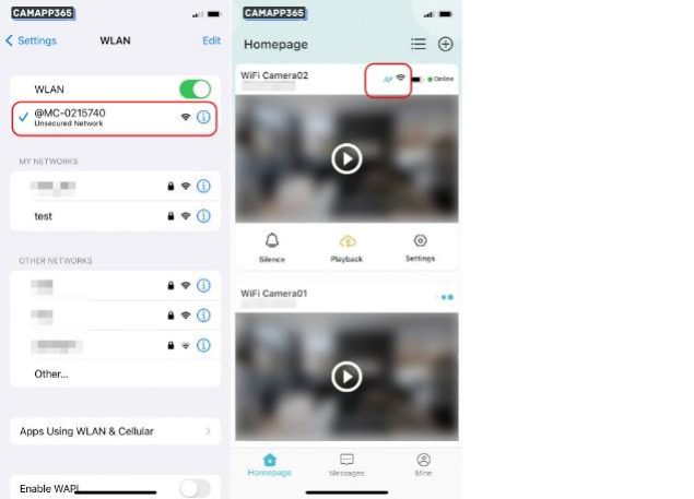 How To Setup O-KAM Pro Camera 13 connecting o kam pro camera without a router 635w457h