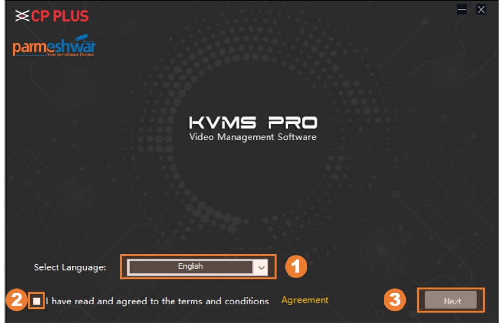 How To Install CP PLUS KVMS PRO 6 CP-Plus-KVMS-Pro-Win-Installation-Screen-1