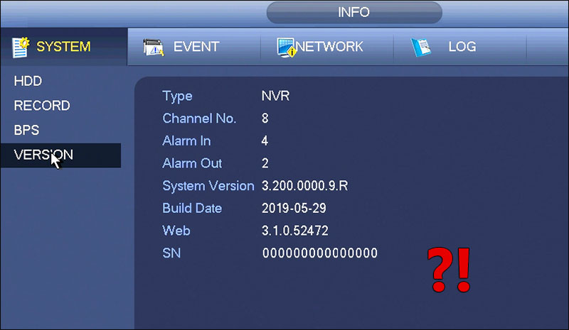 New Dahua NVR Firmware 2021