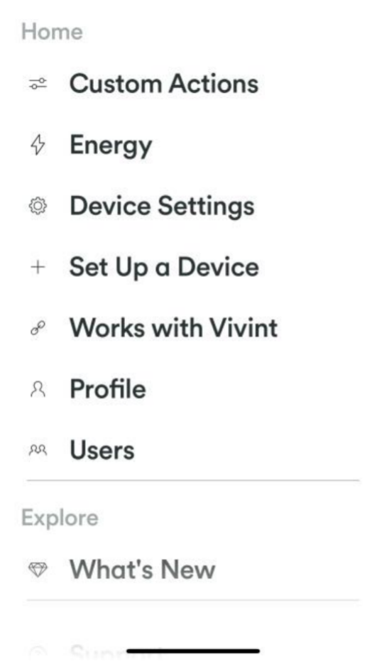Vivint Smart Home App The Complete Guide 33 demodemo app menu 524w945h