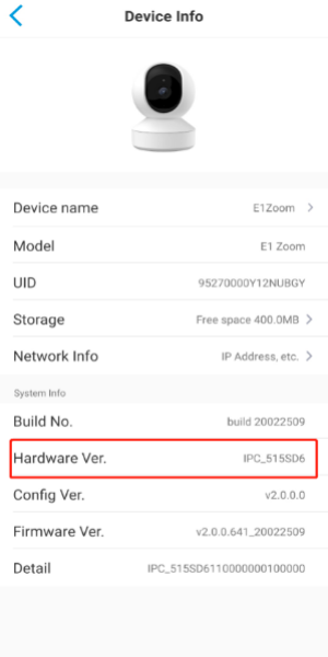 How to Manually Update Firmware for Reolink Devices 26 device info 300w600h