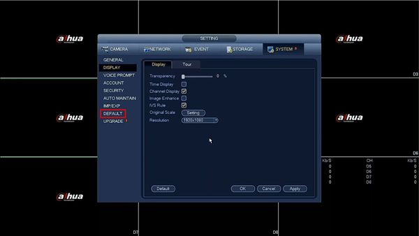 Latest Dahua firmware 2024 26 factory reset systemui old 3