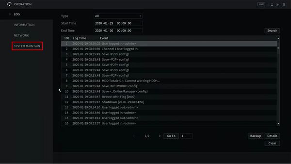 Latest Dahua firmware 2024 120 firmware update via cloud system ui old 12