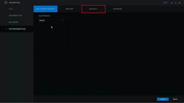 Latest Dahua firmware 2024 121 firmware update via cloud system ui old 13