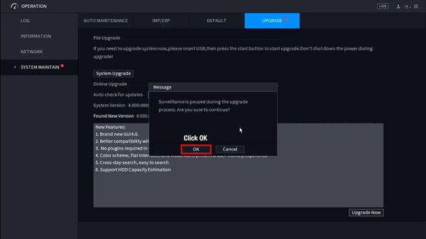 Latest Dahua firmware 2024 114 firmware update via cloud systemui new 6