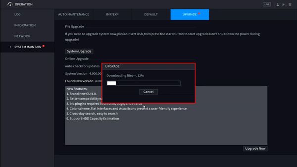 Latest Dahua firmware 2024 115 firmware update via cloud systemui new 7