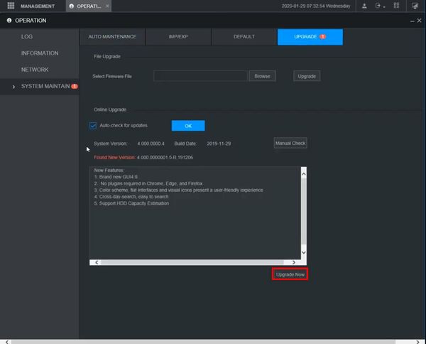 Latest Dahua firmware 2024 132 firmware update via cloud webui new 6