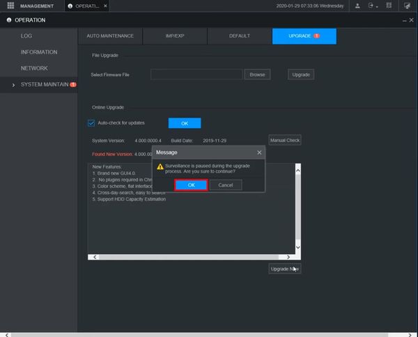 Latest Dahua firmware 2024 133 firmware update via cloud webui new 7