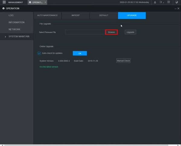 Latest Dahua firmware 2024 77 firmware update webui new 5