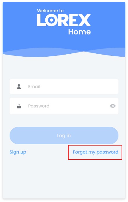 Lorex Devices Password Reset Detailed Guide 29 forgot password screen from lorex app
