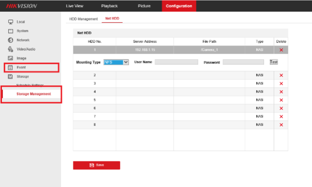 How To Setup A Hikvision Camera With Camcloud 12 hikvision storage setup 643w386h