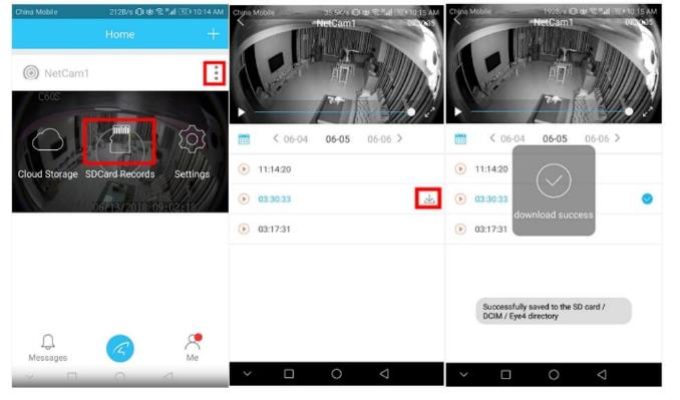 how to remotely download video files saved in sd card 680w400h