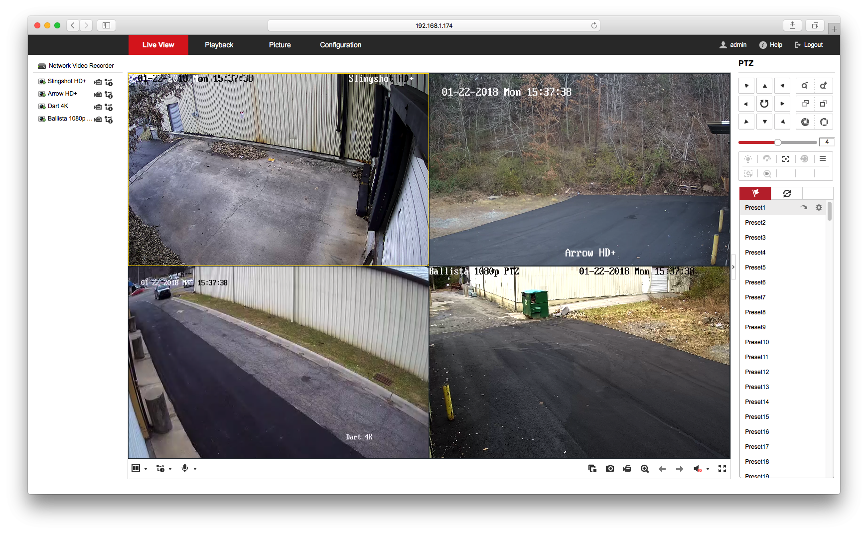 How to setup The Guarding Vision 8 https://www.arcdyn.com/media/wysiwyg/App-Setup-Pictures/platform-access-web/Step2-go-to-configuration.png