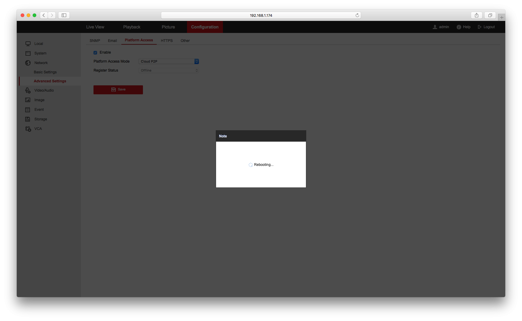 How to setup The Guarding Vision 11 https://www.arcdyn.com/media/wysiwyg/App-Setup-Pictures/platform-access-web/Step5-recorder-will-reboot.png